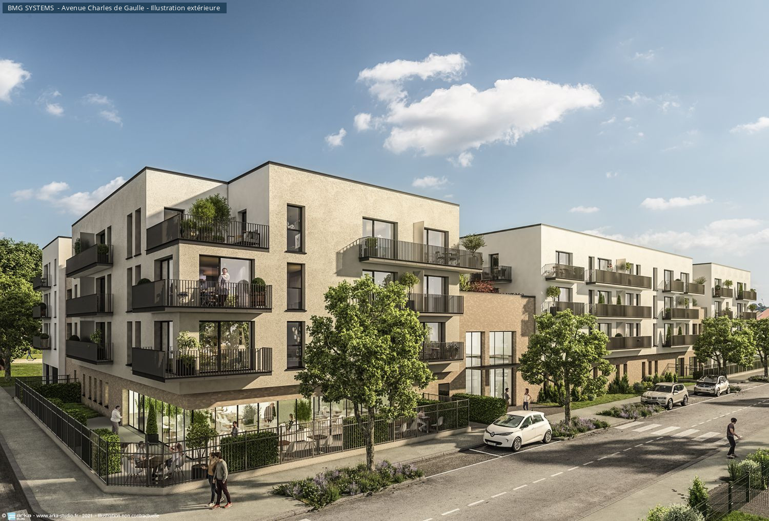Photo du programme immobilier neuf Reflets de Seine LMNP (78)