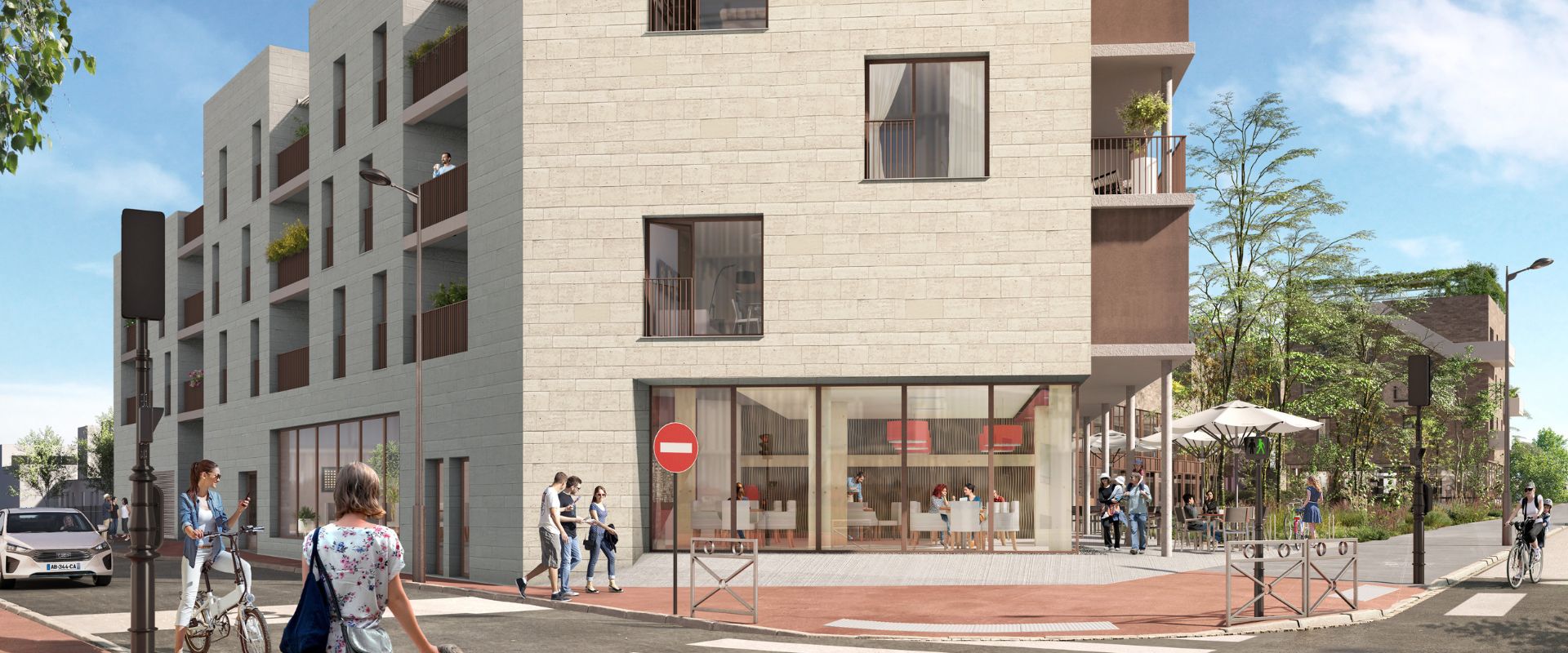 Photo du programme immobilier neuf SQUARE DE LA MARNE – Logements