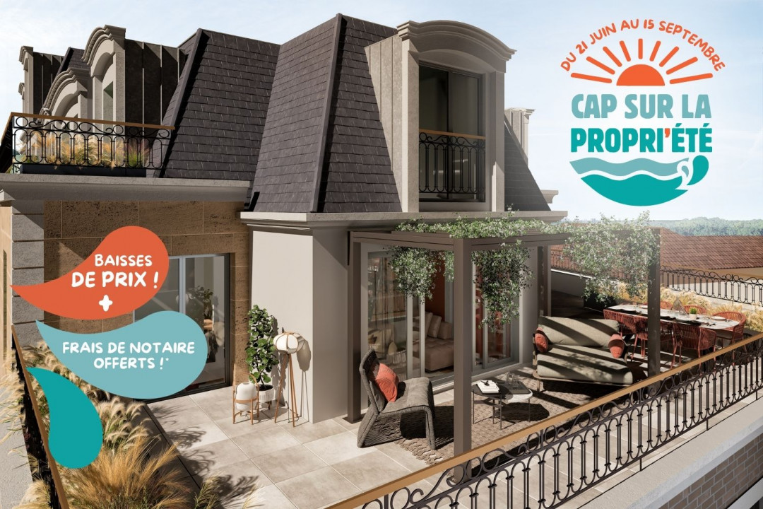 Photo du programme immobilier neuf LES TERRASSES MANSART
