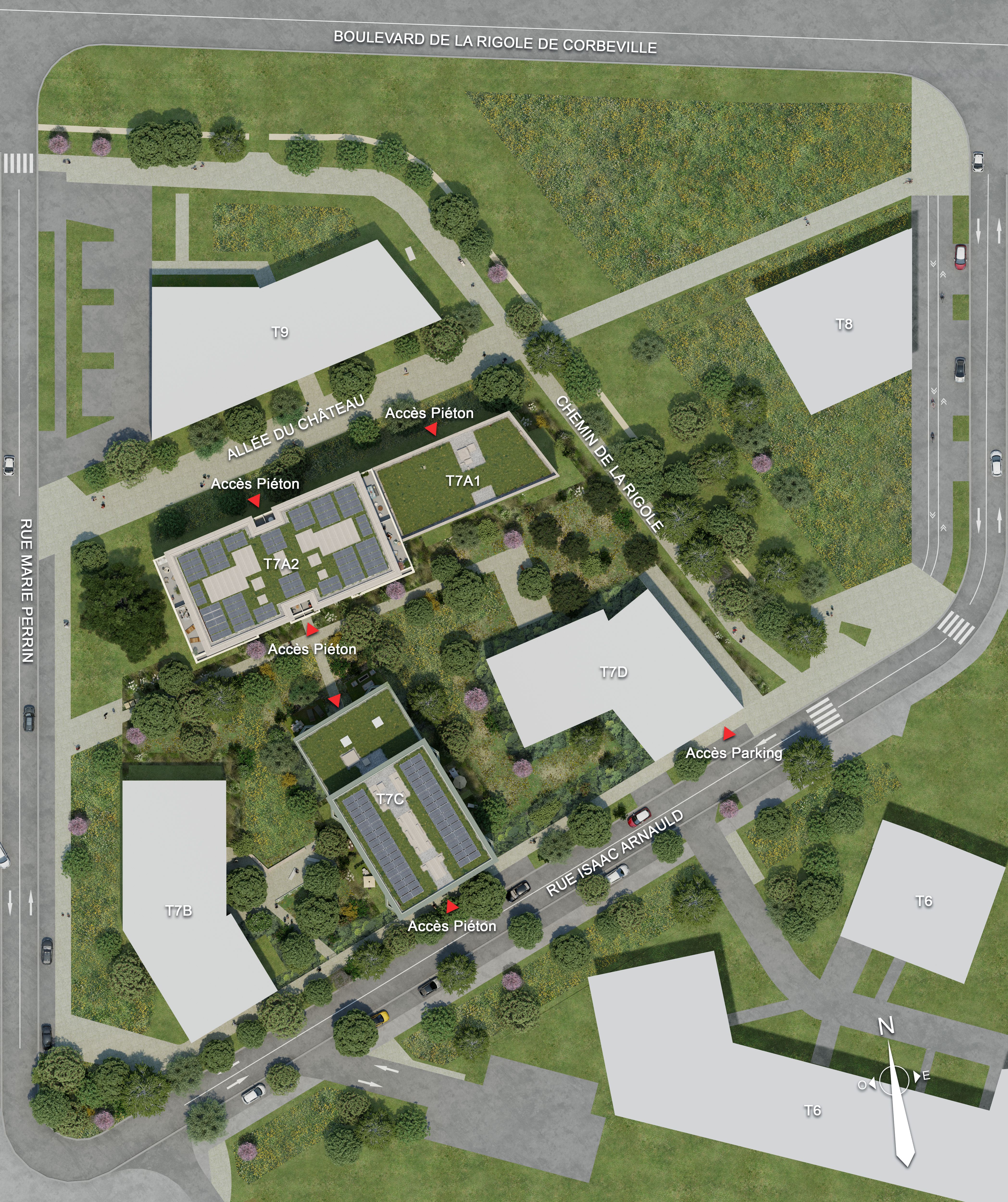 Photo du programme immobilier neuf LE CLOS CORBEVILLE