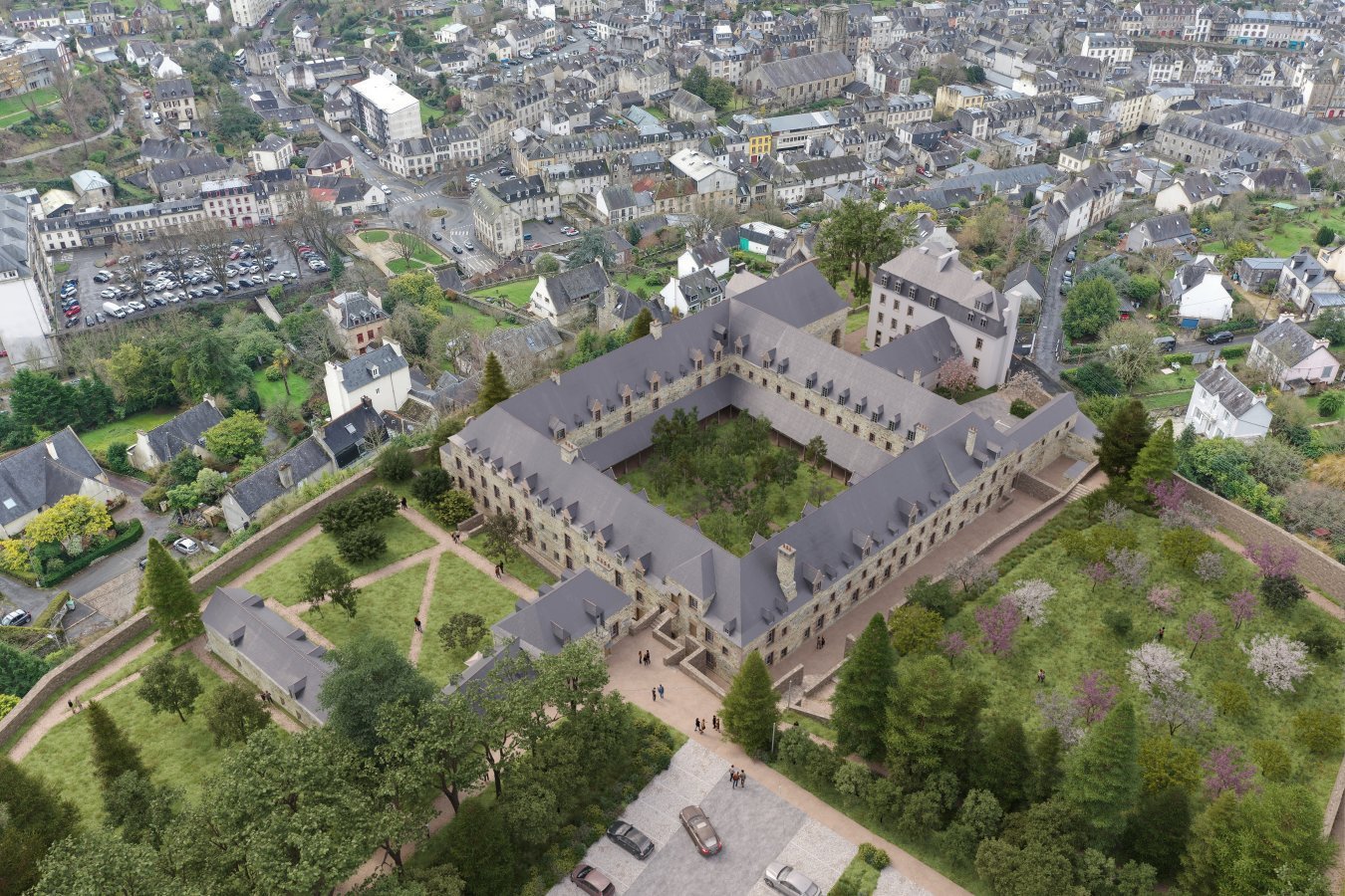 Photo du programme immobilier neuf Ancien Couvent des Ursulines Morlaix (Déficit Foncier)