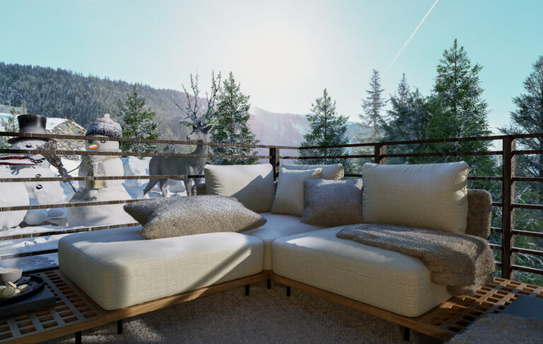 Photo du programme immobilier neuf Les Chalets du Soleil