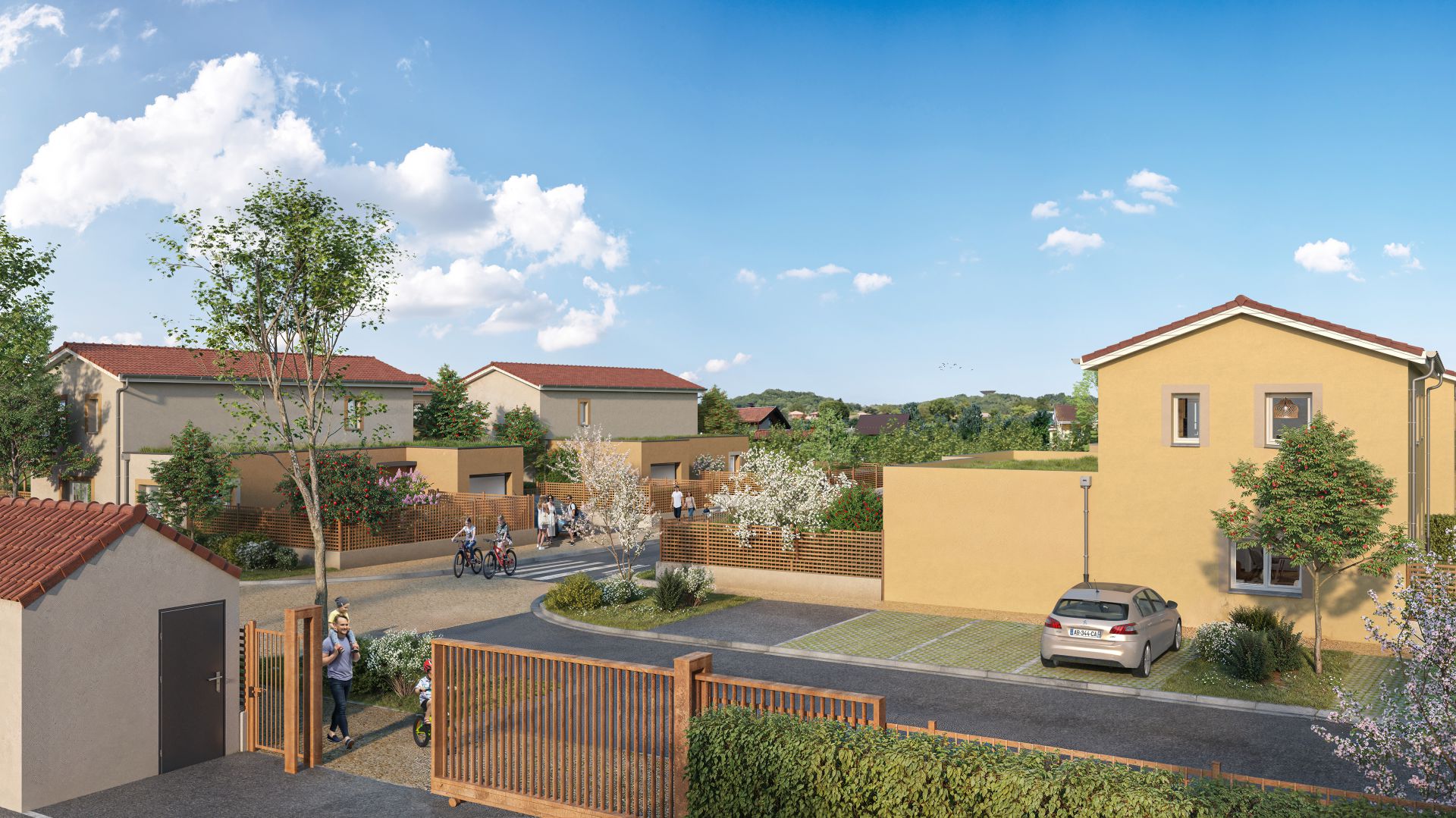 Photo du programme immobilier neuf Les Villas Gambetta – Maisons