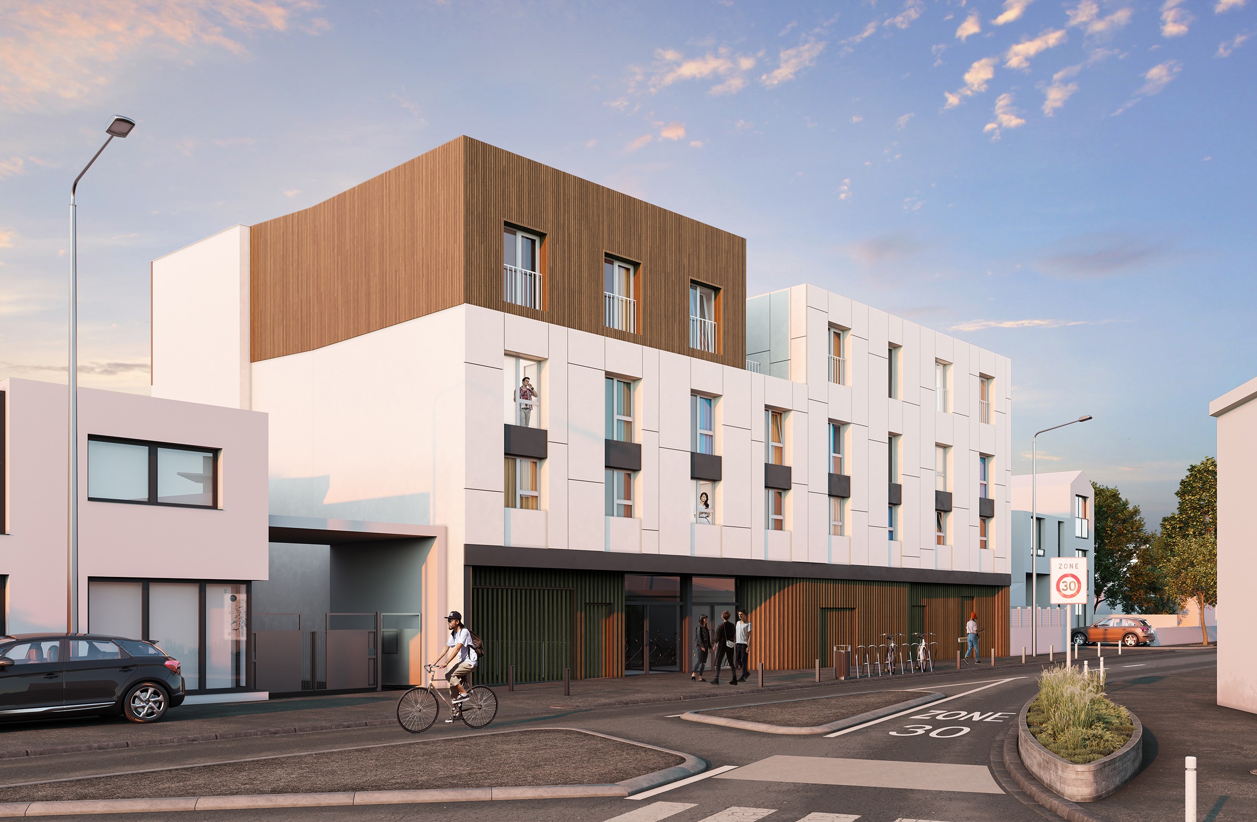Photo du programme immobilier neuf CAP ETUDES LA ROCHELLE REPUBLIQUE