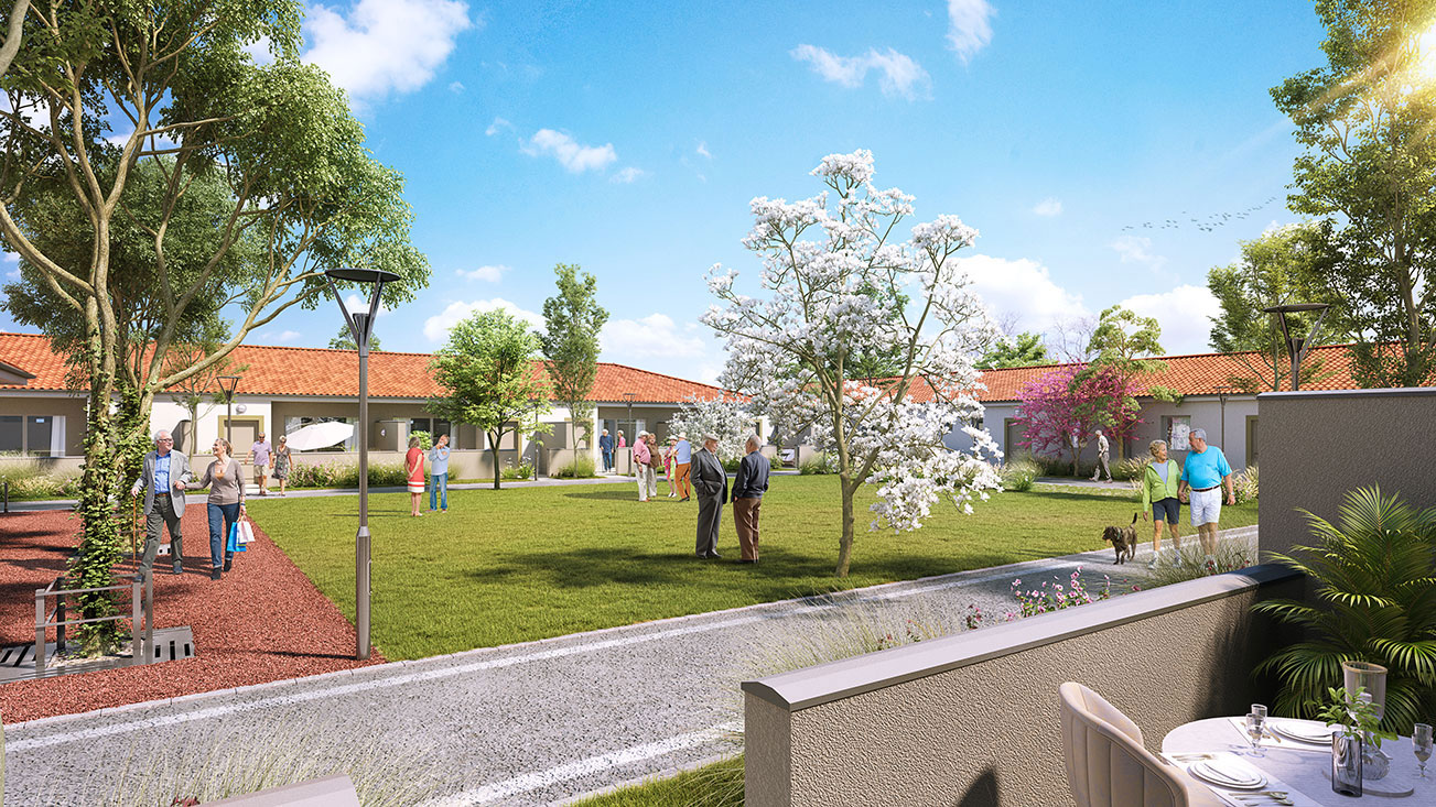 Bien neuf  : JARDIN DES AUCHES – VILLAGE SENIORS – Tranche 01531