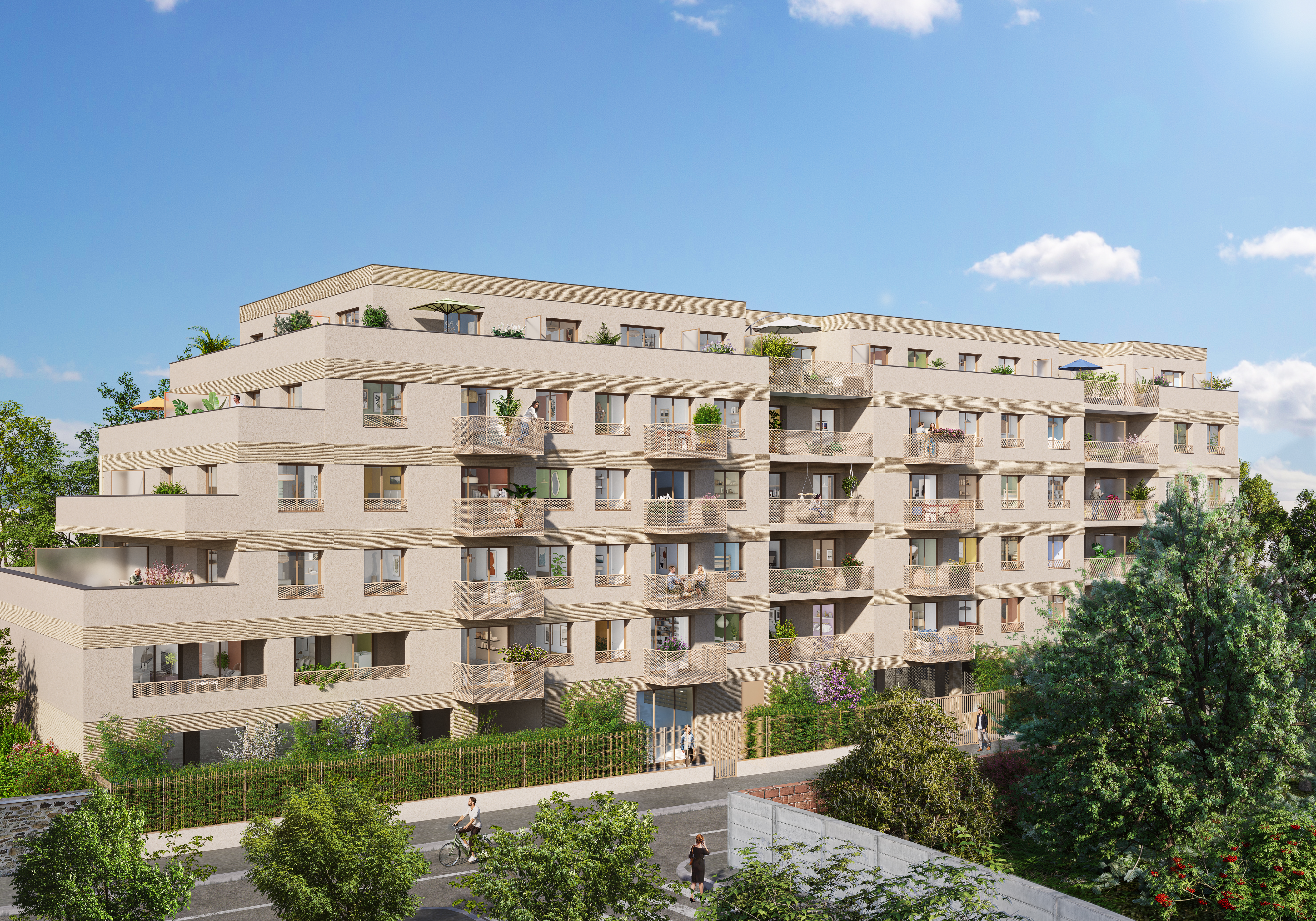 Bien neuf  : Les terrasses de Vaugauthier