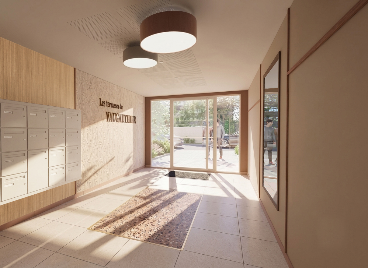 Photo du programme immobilier neuf Les terrasses de Vaugauthier