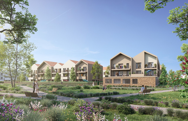 Photo du programme immobilier neuf HAMEAU DE CALYX – L&rsquo;IRIS – BAT C