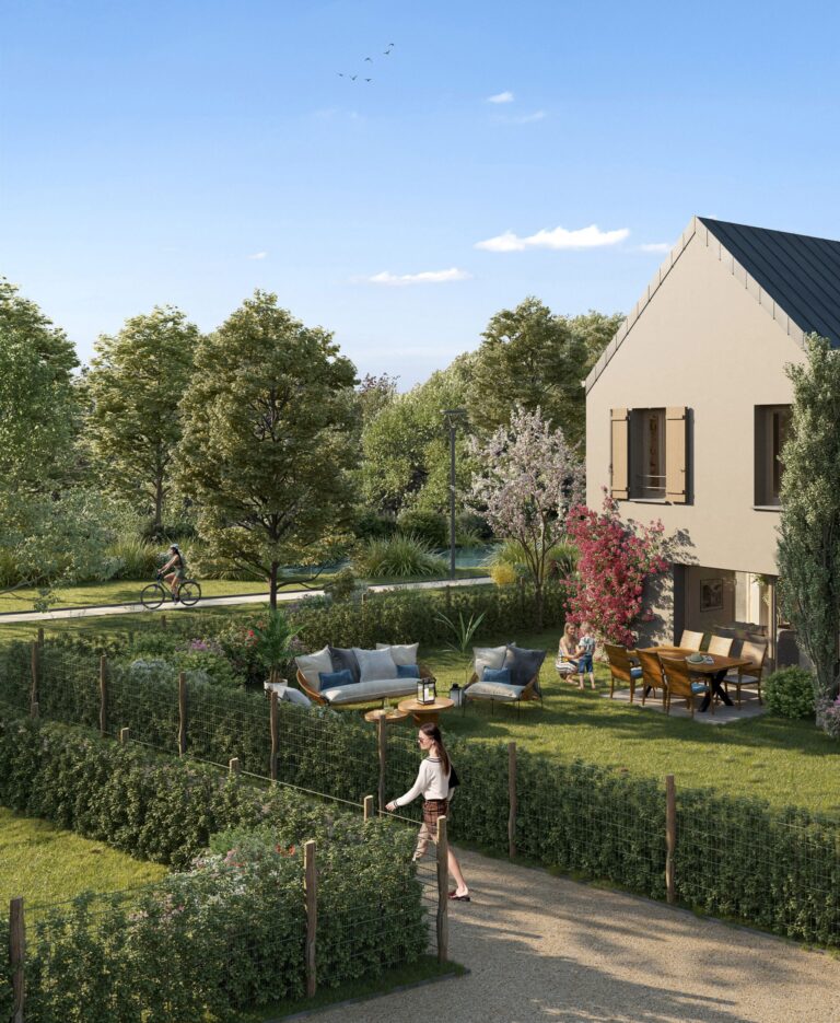 Photo du programme immobilier neuf Les Jardins de la Chênaie