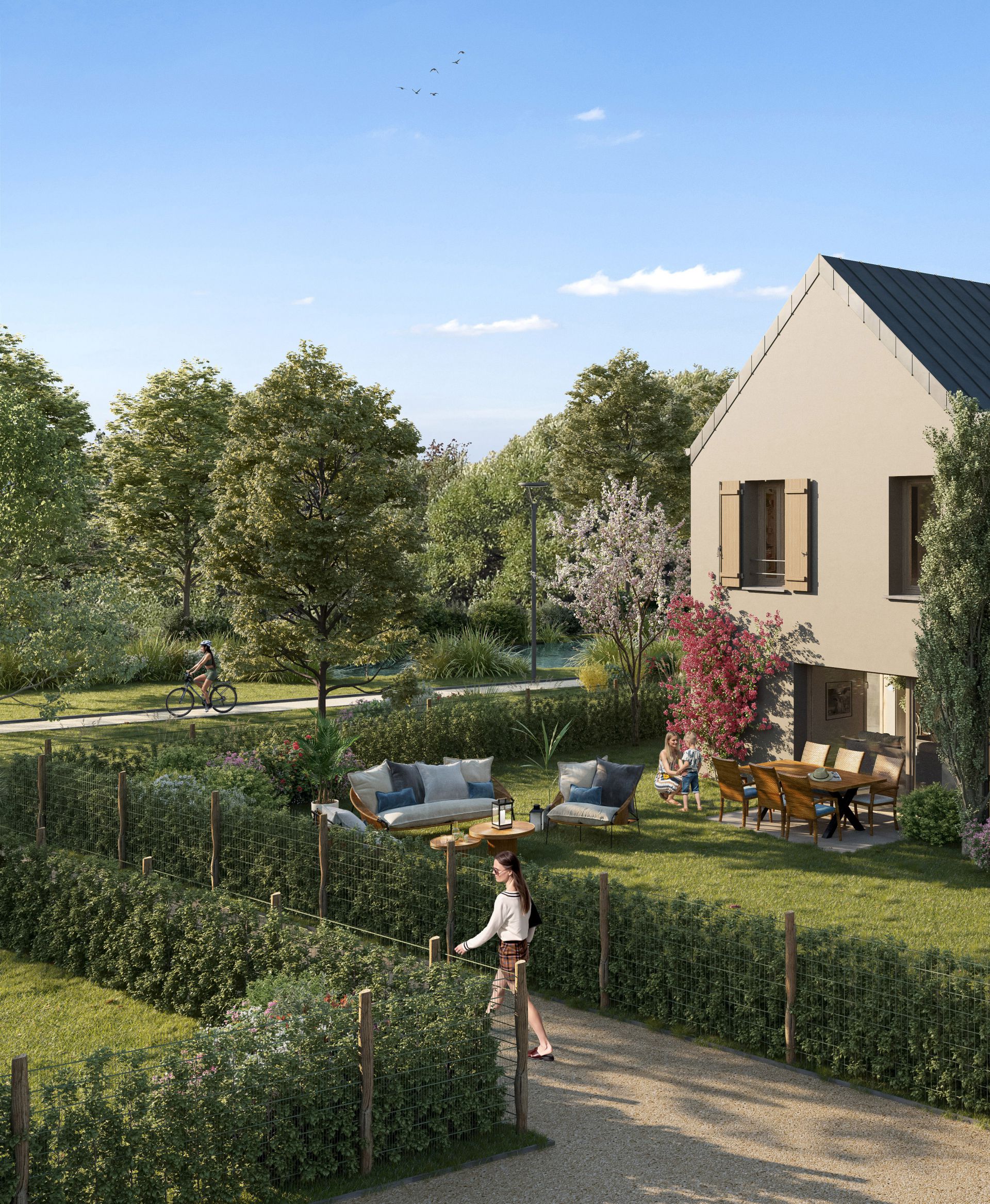Photo du programme immobilier neuf Les Jardins de la Chênaie
