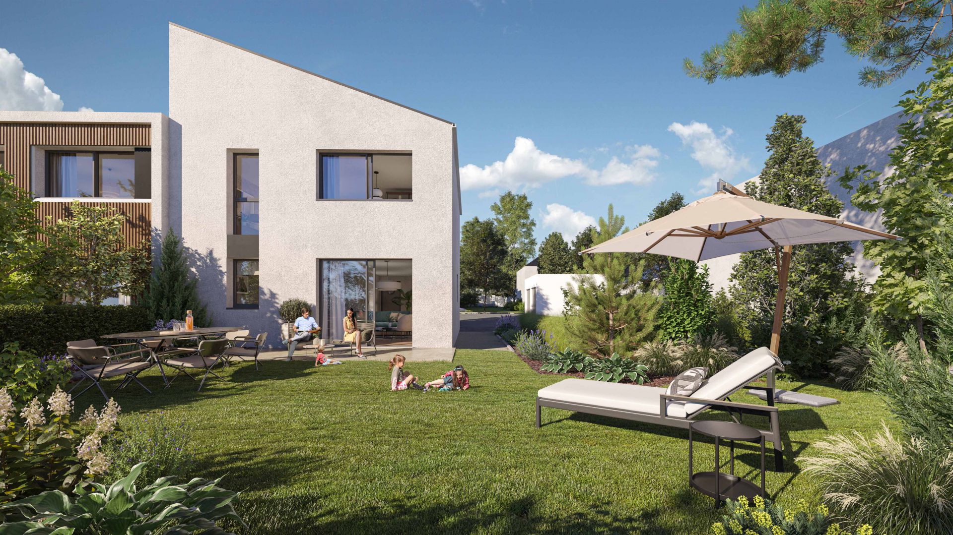 Photo du programme immobilier neuf L&rsquo;écrin – Maisons
