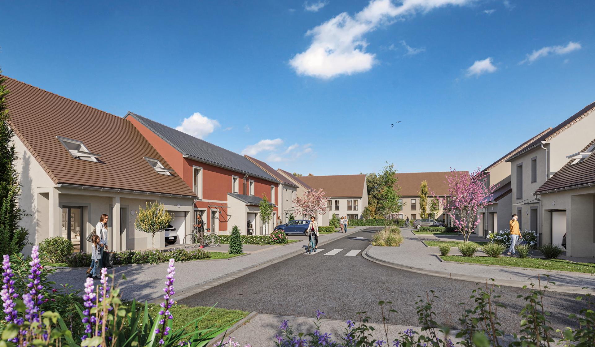 Photo du programme immobilier neuf LE HAMEAU DE L&rsquo;OURCQ