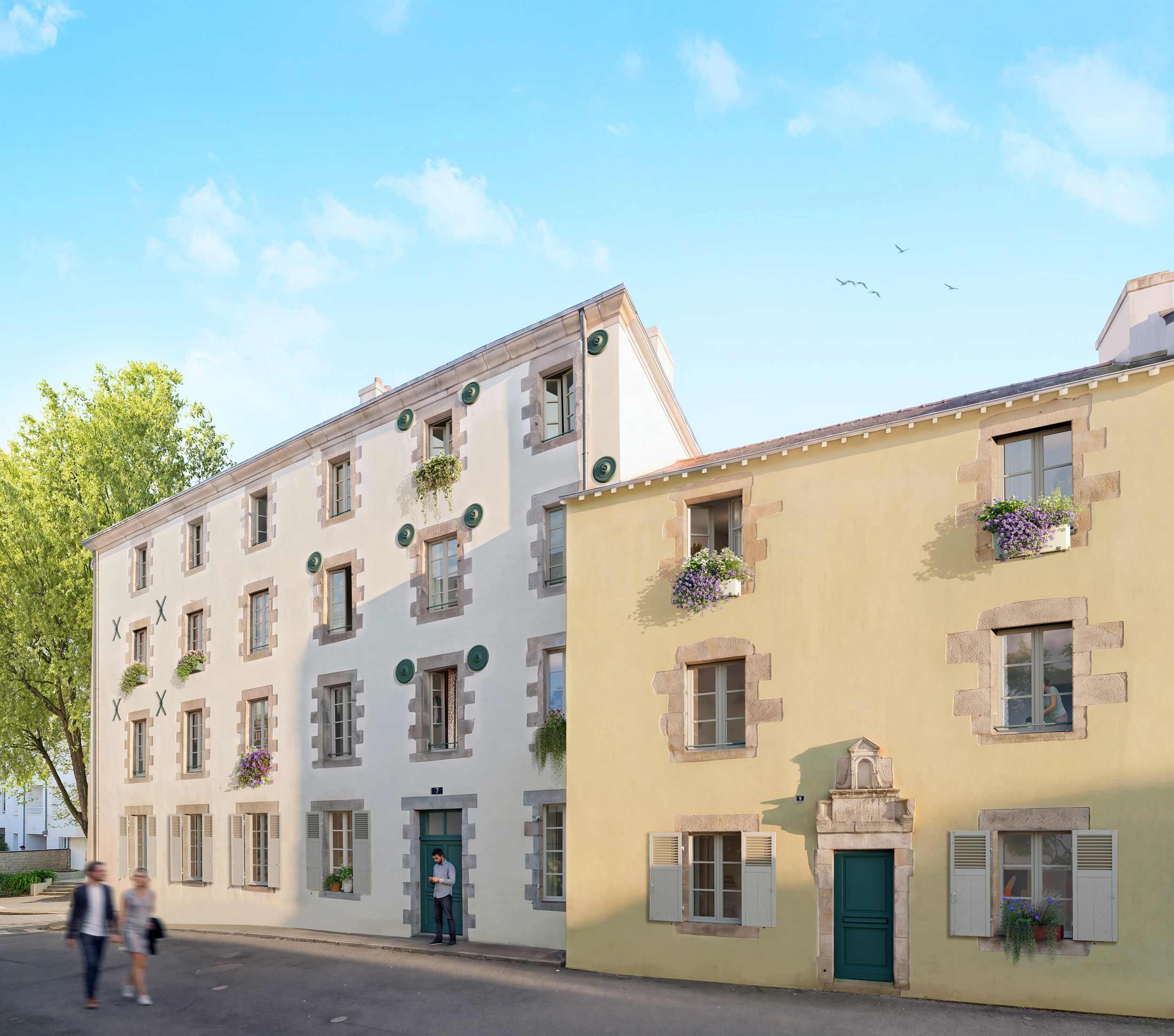 Bien neuf  : VANNES : Xavier Fraval de Coatparquet (Bat A)