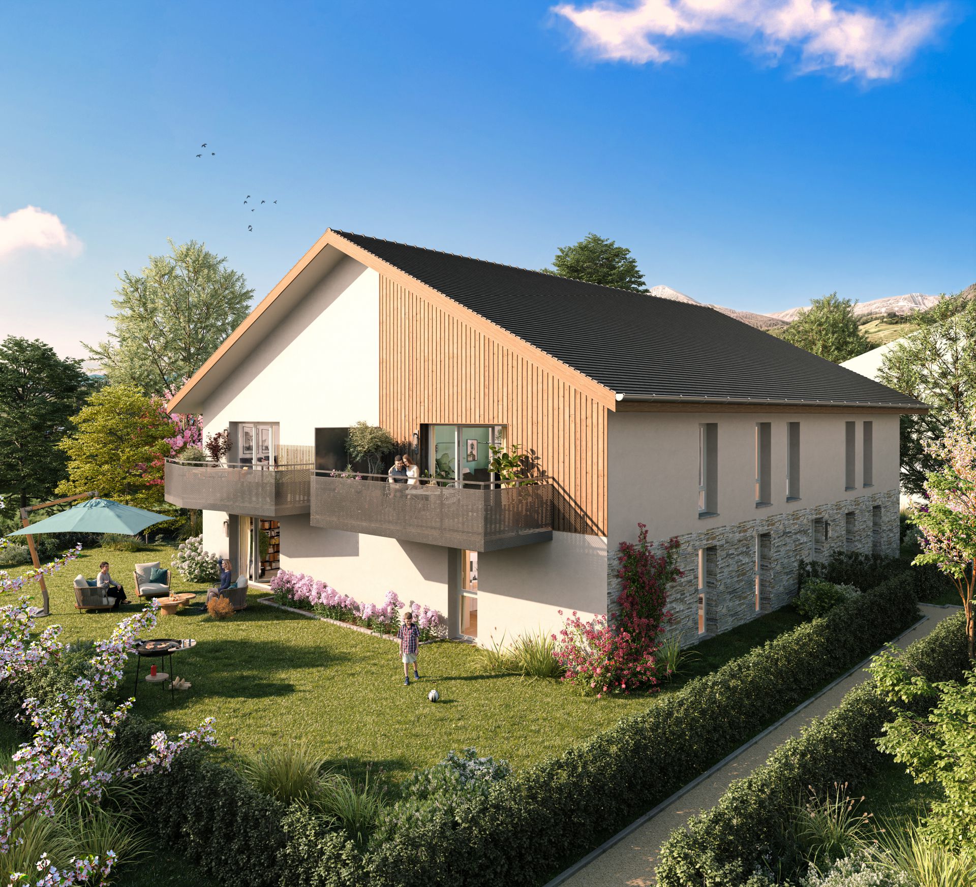 Photo du programme immobilier neuf Les Jardins du Mont-Joigny