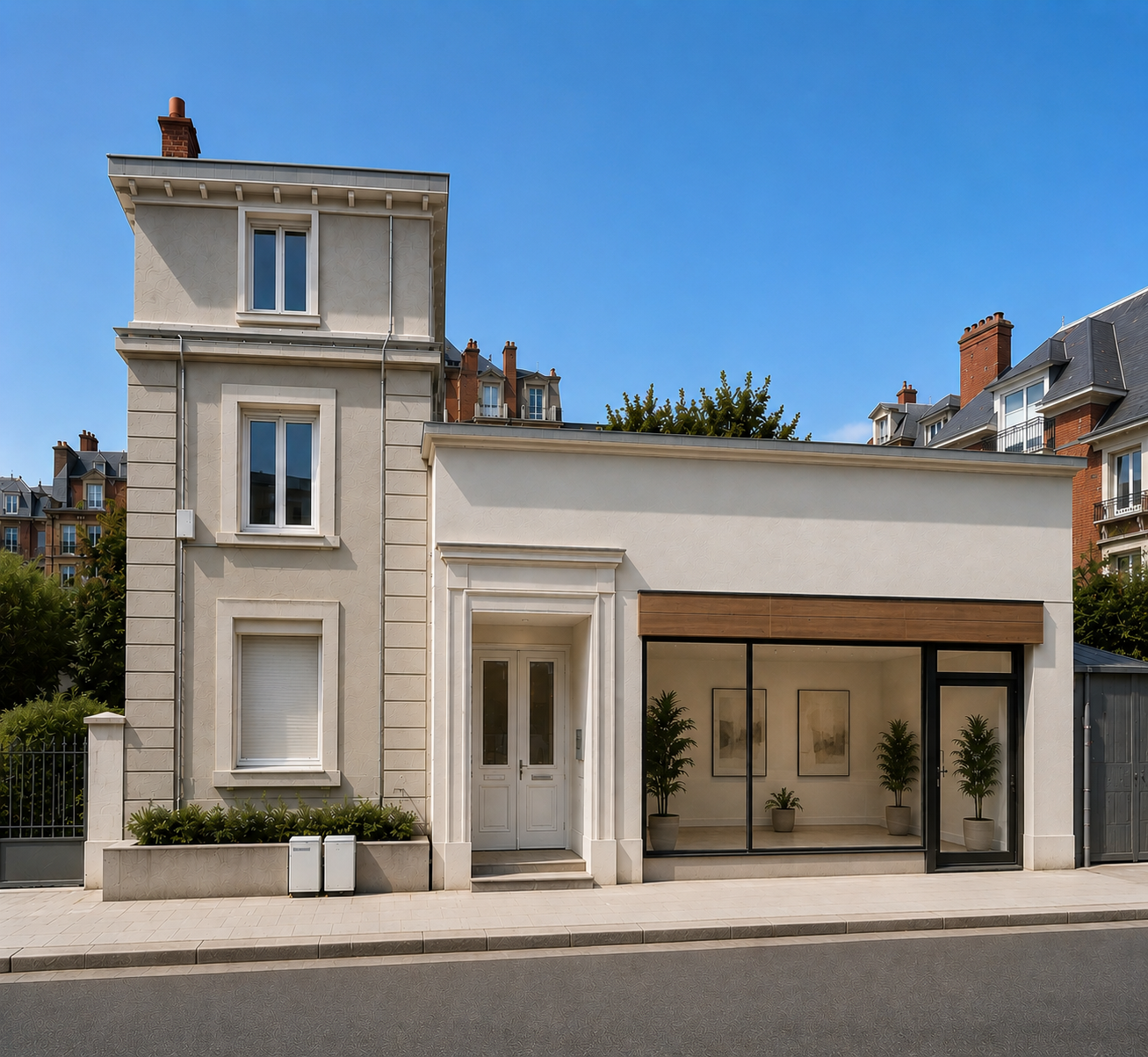 Photo du programme immobilier neuf L&rsquo;ANGLE DE LA REPUBLIQUE