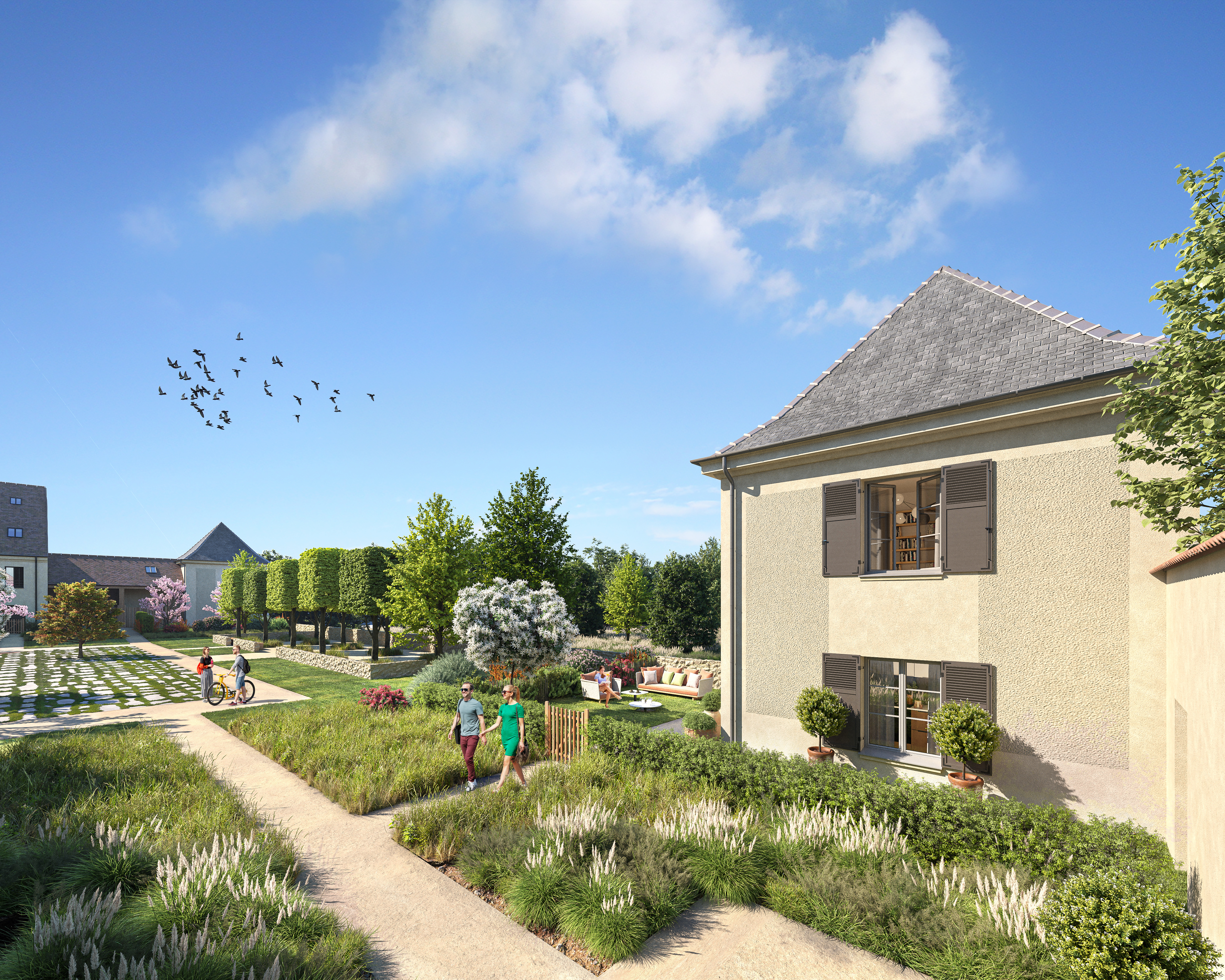 Photo du programme immobilier neuf LA FERME DE CHESSY