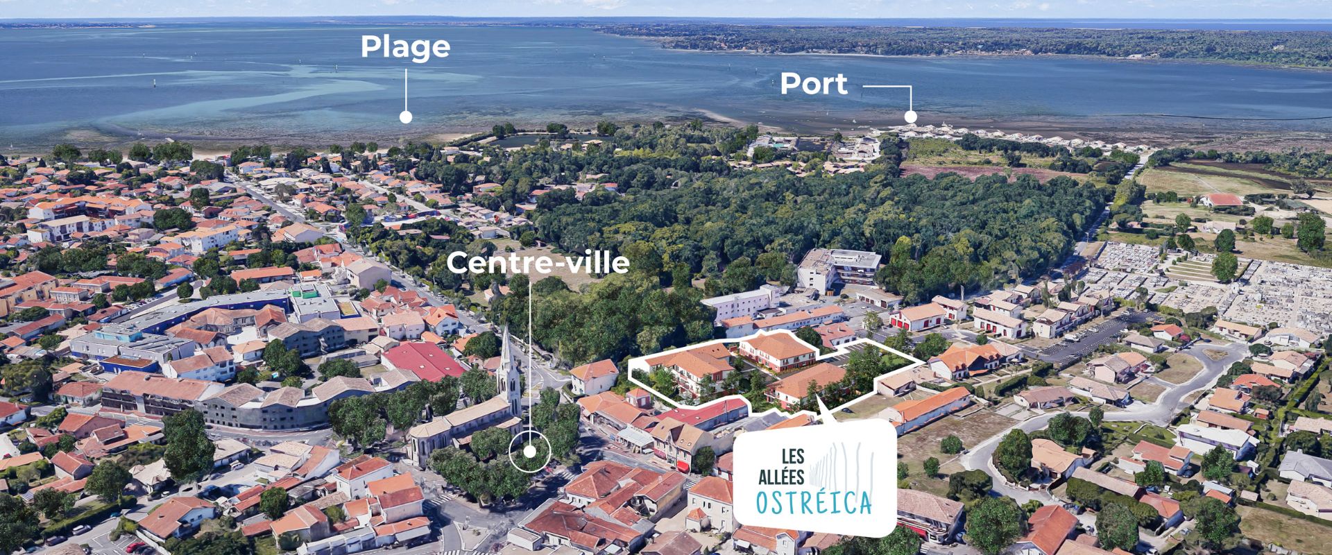 Photo du programme immobilier neuf LES ALLEES OSTREICA