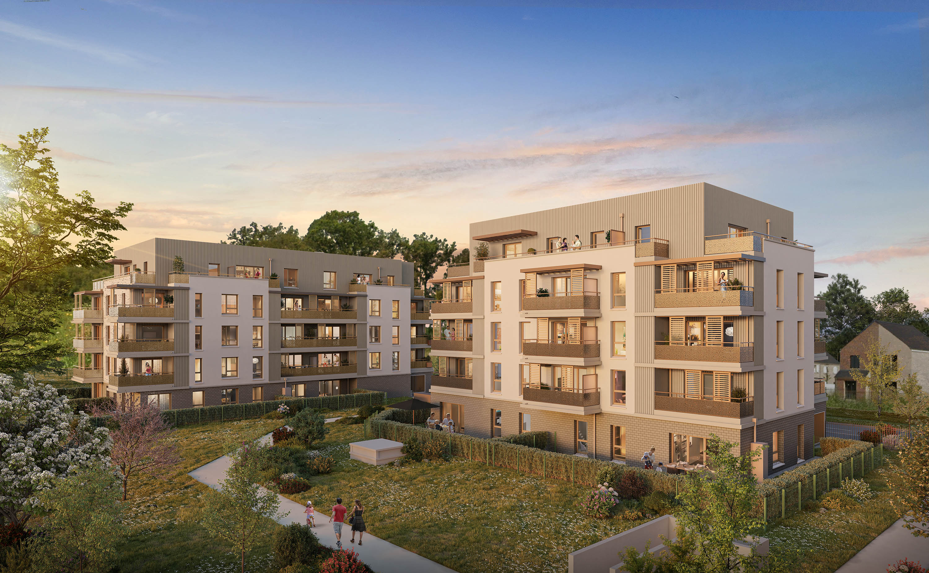 Bien neuf  : Les Allées du Bois (77)